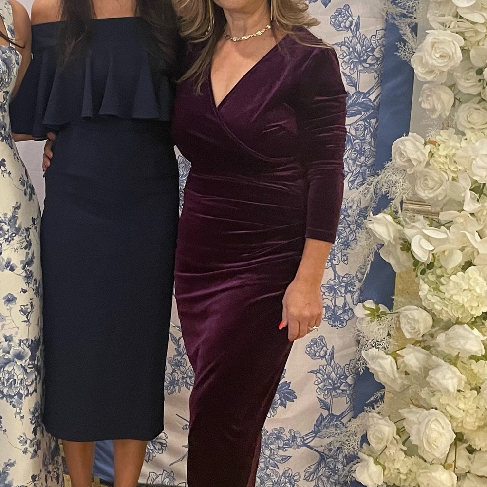 Navy Midi Dress